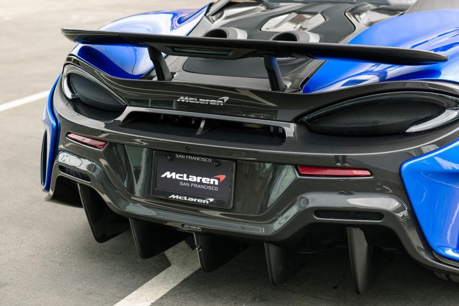 Детали экстерьера McLaren 600LT Vega Blue 2019 года  (фото 21 из 36)